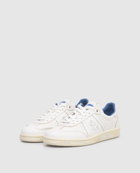 Premiata Bonnied ivory leather sneakers BONNIED8202