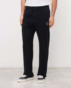 Peserico Blue sweatpants with logo R54203J0Q703825