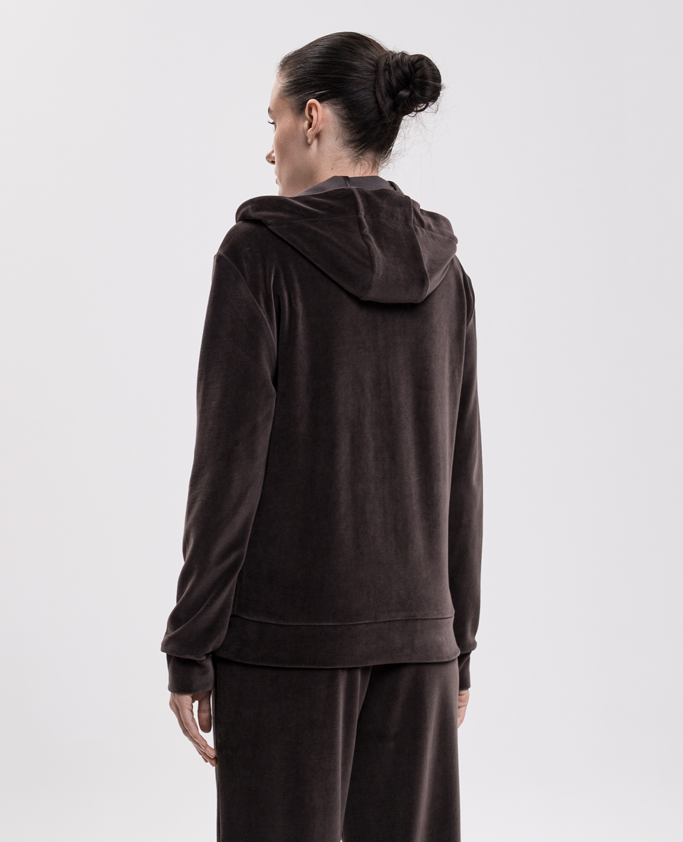 Brown velvet sports jacket Marco Pescarolo 4