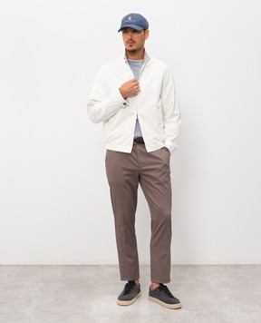 Brunello Cucinelli Brown cotton pants M289LI1770