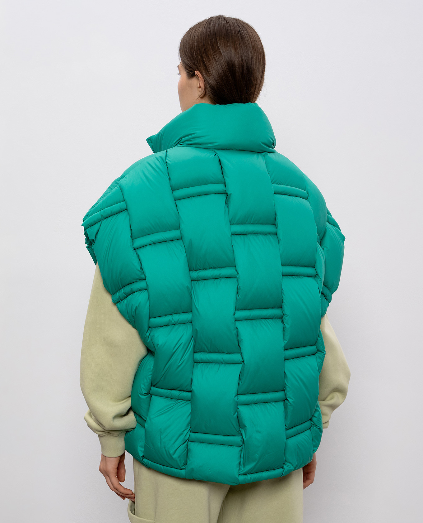 

Green down vest Raxxy
