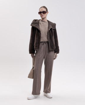 Max Mara Weekend Brown reversible jacket ZANNA WKDZANNA