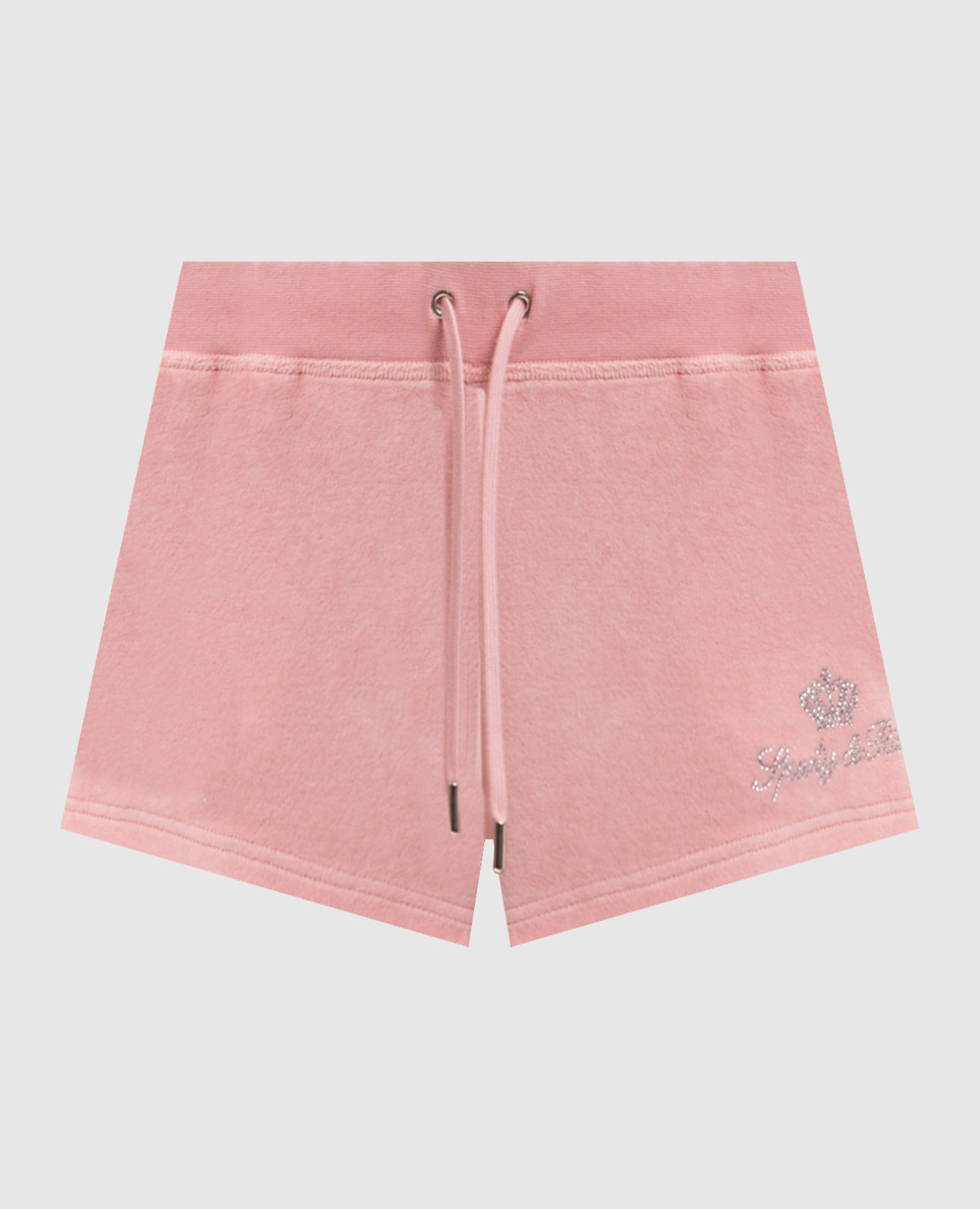 

Juicy pink velour shorts Sporty & Rich