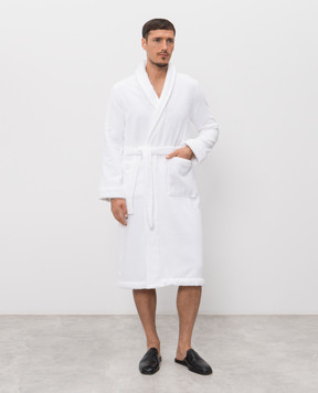 L'appartement White terry bathrobe CHICAGO CHICAGOBATHROBE