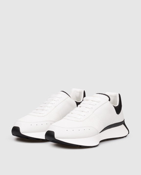 Alexander McQueen White combination sneakers with logo 796138WIDNQ