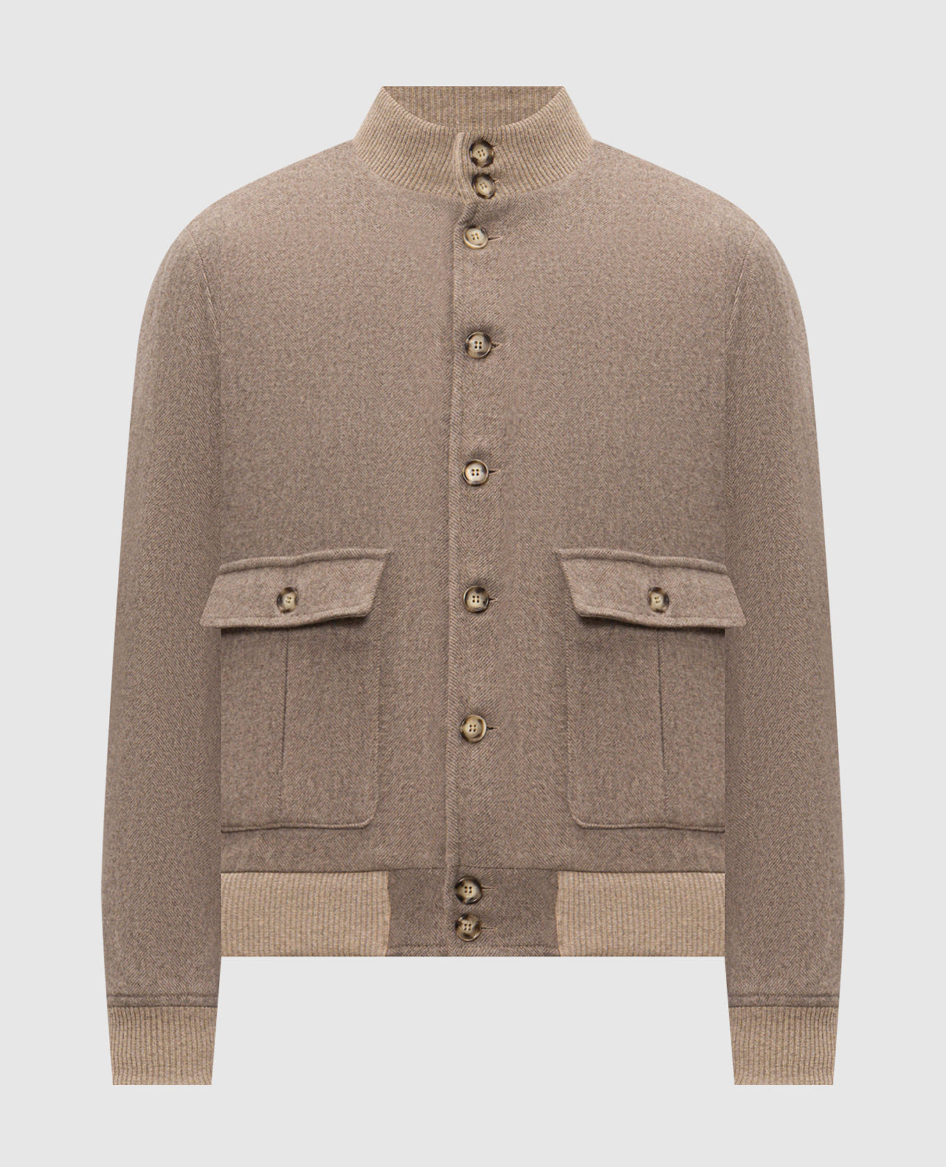 Brown cardigan jacket Pini Parma
