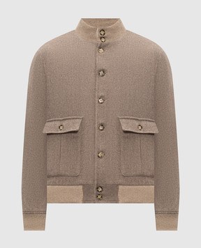 Pini Parma Brown cardigan jacket HERRBMBTAU
