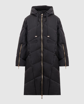 Twinset Black long jacket 262TT2020