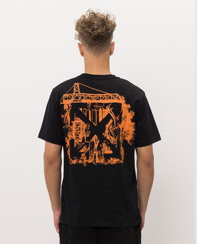 Off-White Black City Nature T-shirt 44MAA16MF26J00D