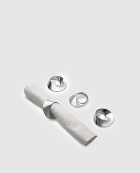 Philippi SWIRL Napkin Ring Set 193180