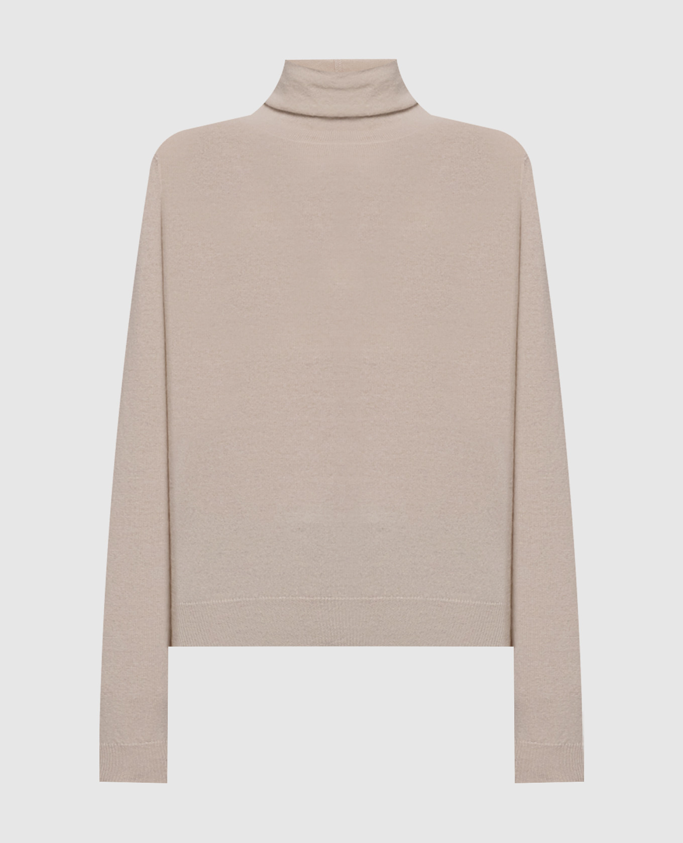 Ivory wool and cashmere golf