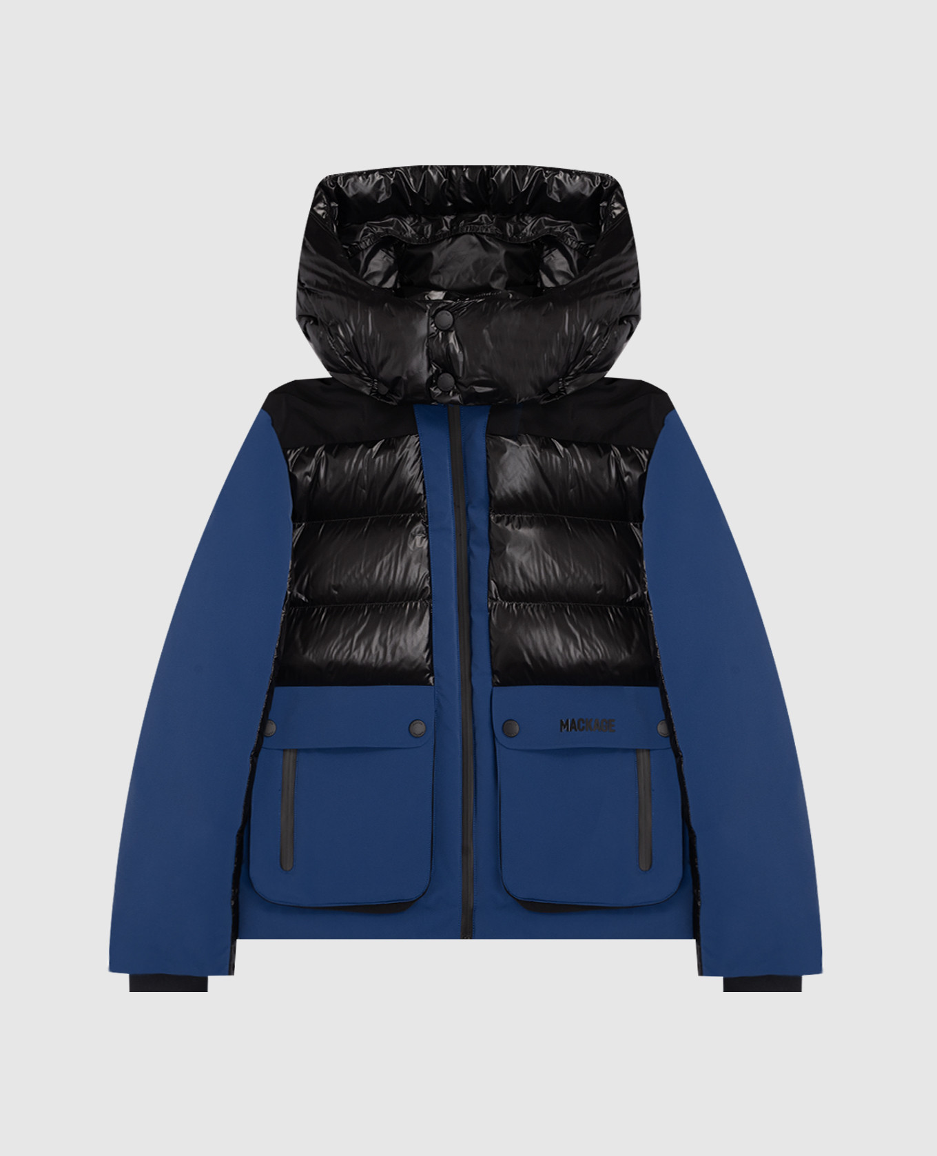 

ANDRE children's down ski jacket with logo Mackage, Blue