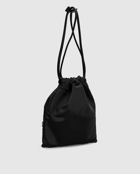 Twinset Black beaded pouch bag 262TL8052