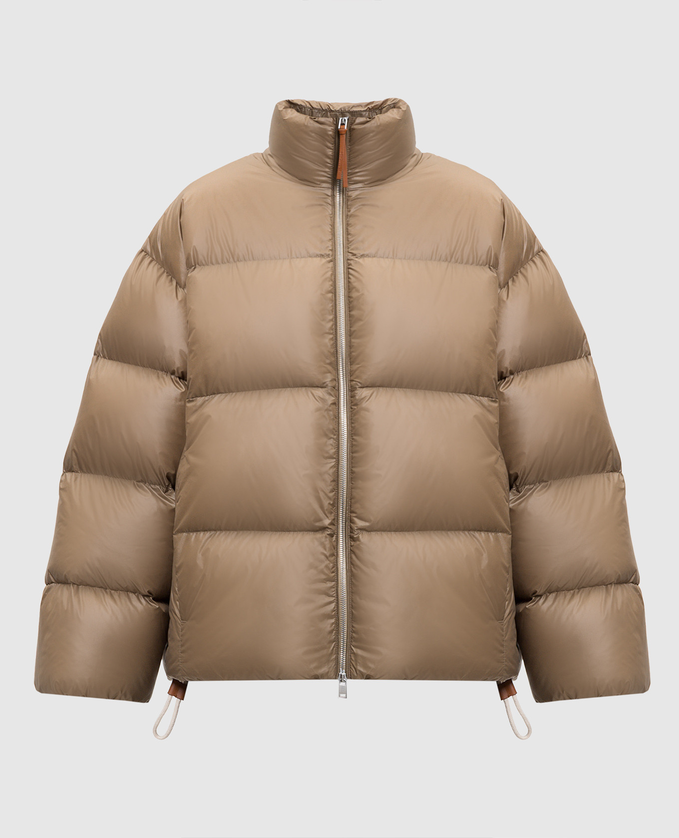 

Khaki down jacket Jil Sander