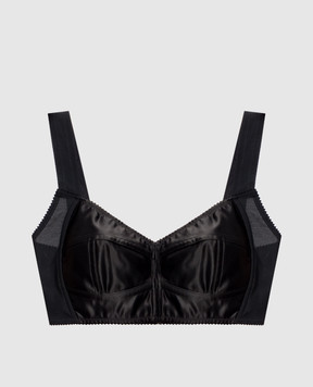 Dolce&Gabbana Black top F7Y28TGDCRP