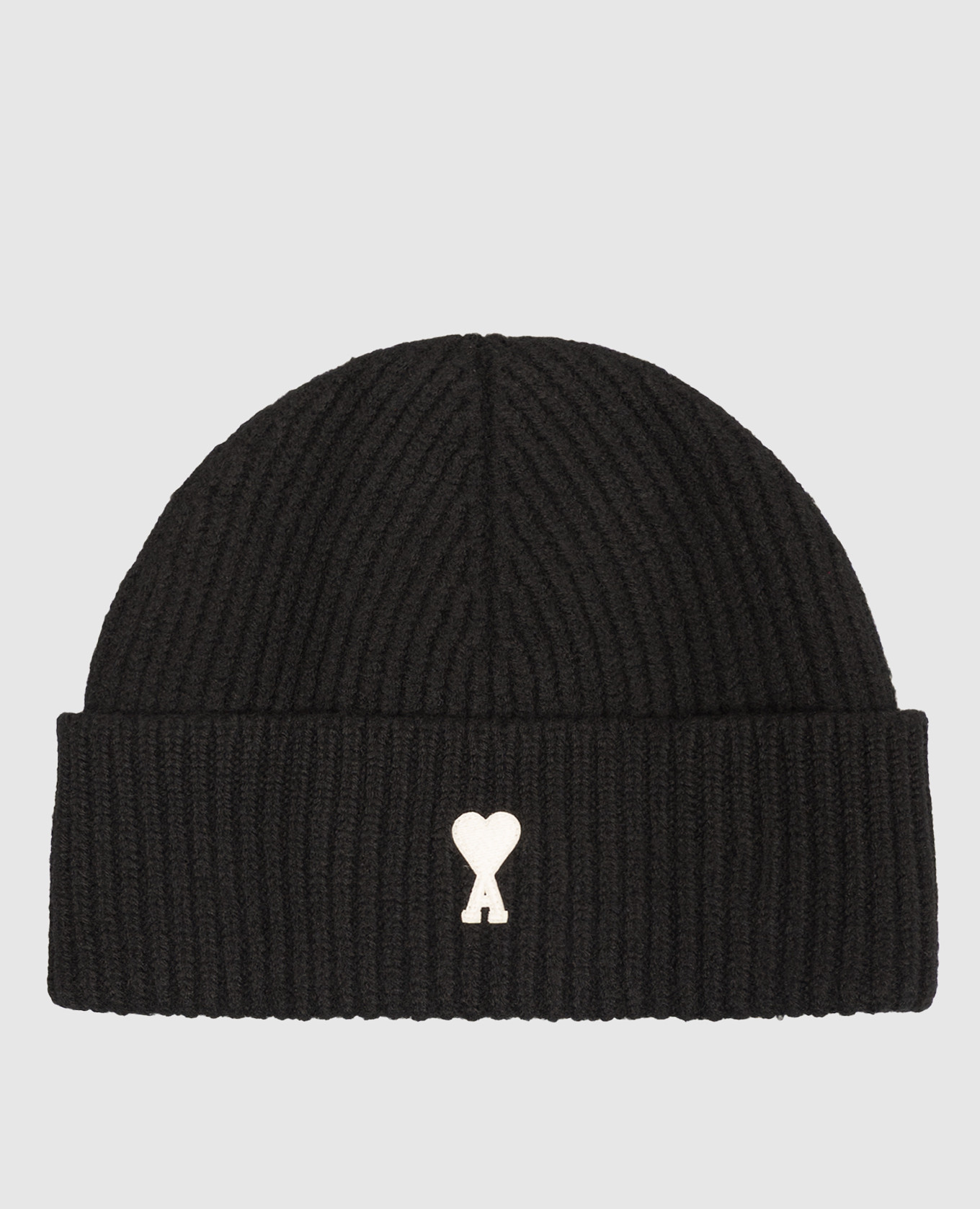 Black wool hat Ami Paris