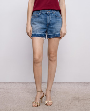 Givenchy Blue denim shorts BW51AQ517Z