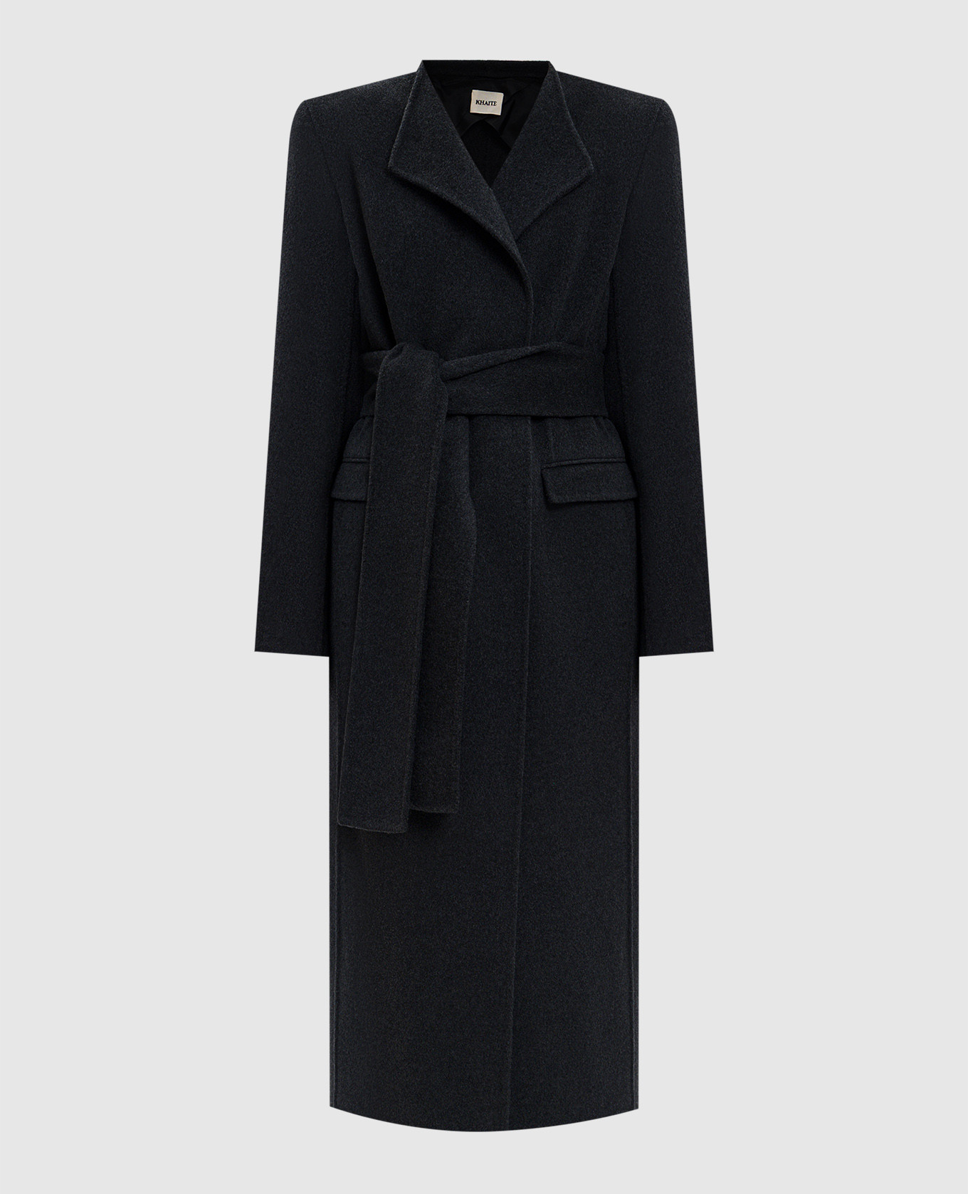 

Grey wool coat with a Jelson smell Khaite