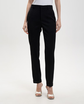 The Attico Black wool pants 260WCP00289WWW065AA