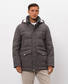 Brunello Cucinelli Gray down jacket MV4061823