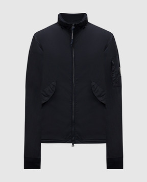 C.P. Company Blue windbreaker with patch MOW006A005904D