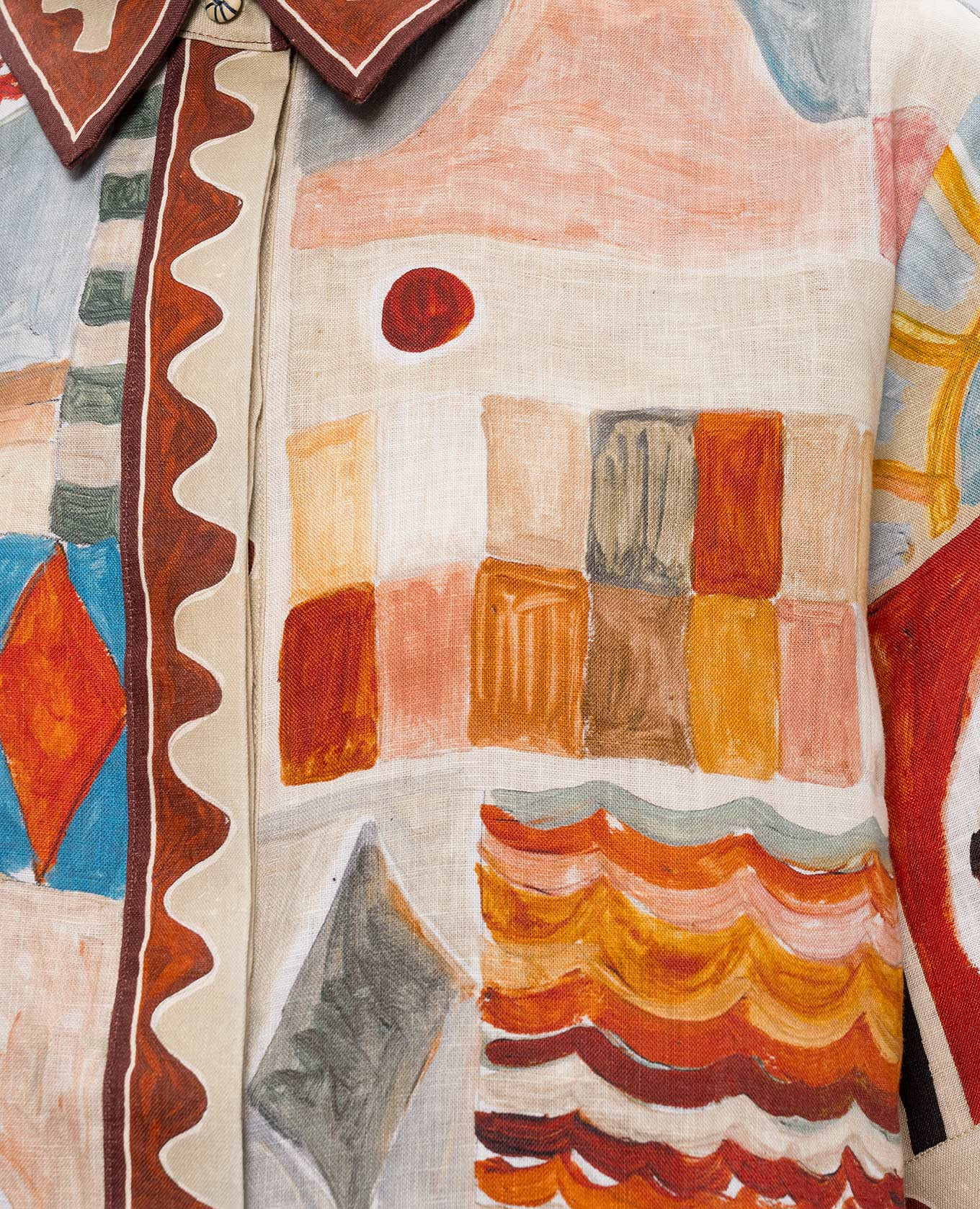 

Michelle linen shirt Alemais, White