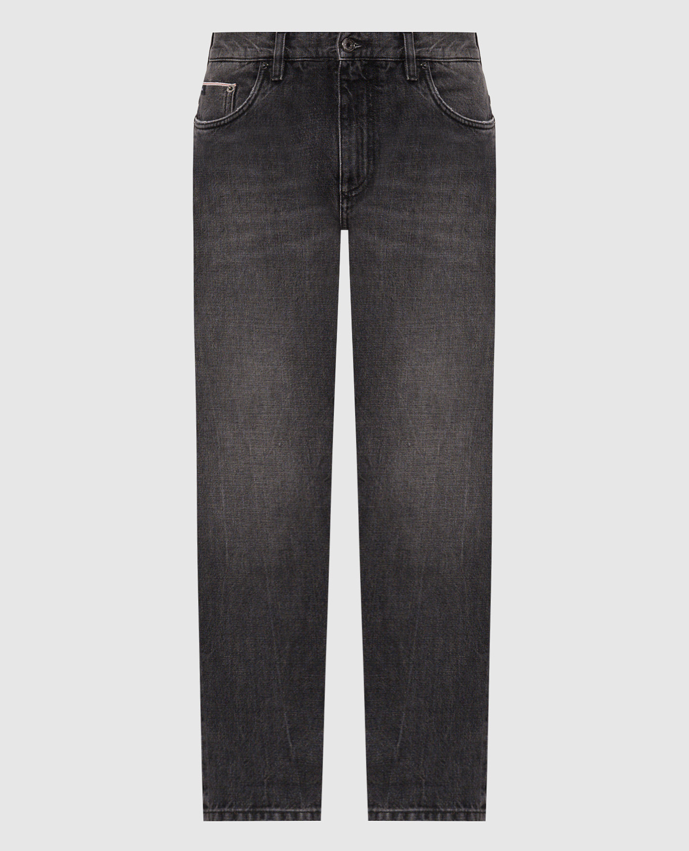 Gray jeans with a worn effect Dolce&Gabbana