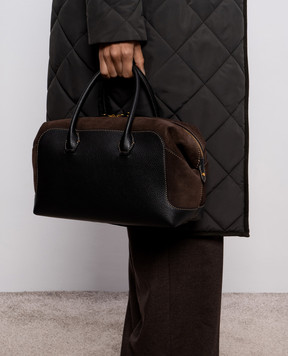 Gianni Chiarini Gemma leather bowler bag BS12241COMMGRNCM