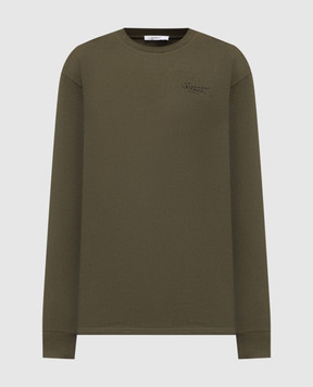 Givenchy Khaki long sleeve with logo BM71MH3YSA