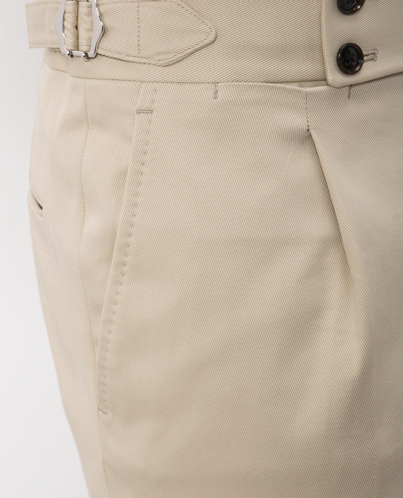 

Beige cotton pants Pini Parma
