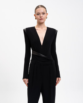 Versace Black bodysuit 10219831A14475