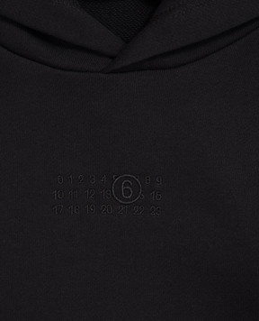 Maison Margiela MM6 Children's hoodie with double construction M61108MM09G
