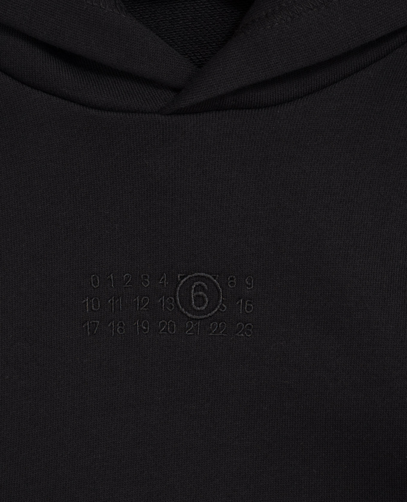 Children's hoodie with double construction Maison Margiela MM6 3