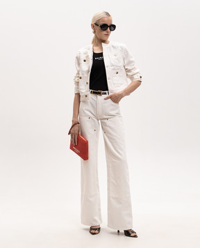 Balmain Ivory jeans HF1MI053DG14