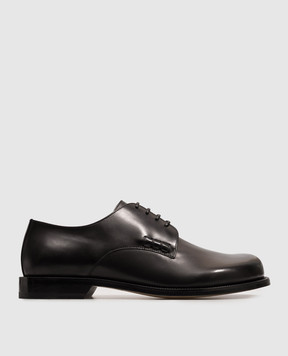 JW Anderson Black leather derby shoes LU0001LA0391
