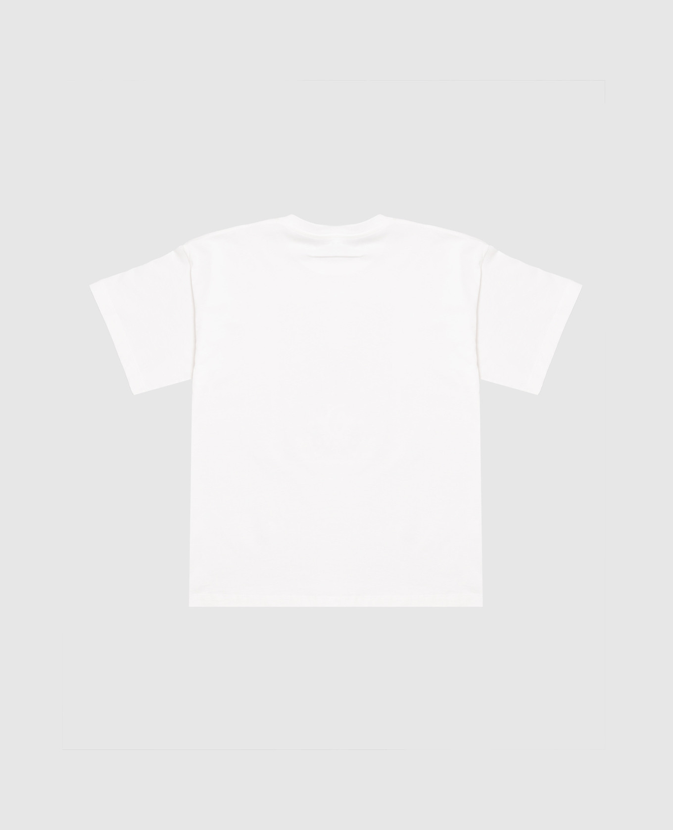 Children's white T-shirt with print Maison Margiela MM6 2