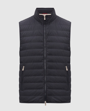 Brunello Cucinelli Blue down vest MV4081797