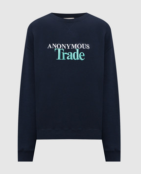 JW Anderson Anonymous Trade blue sweatshirt JW0254PG1905