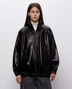 Brunello Cucinelli Black leather jacket MPNMO7569P