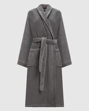 L'appartement Gray terry bathrobe CHICAGO CHICAGOBATHROBE