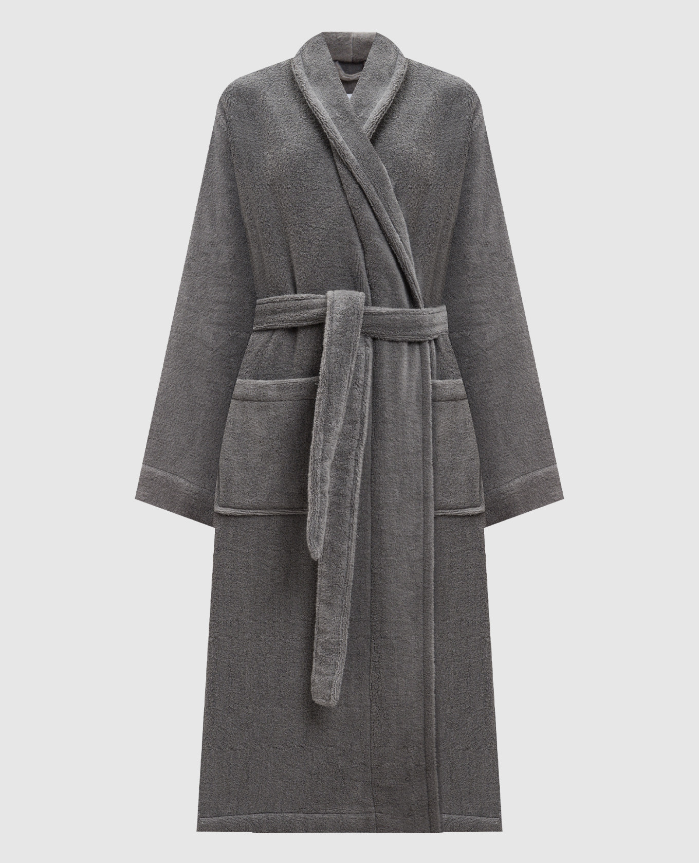 

Gray terry bathrobe CHICAGO 'appartement, Grey