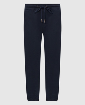 Iceberg Blue joggers with logo patch B030630A