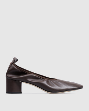 Aeyde Gemma brown leather shoes PUHPPR45RO109FW24953007