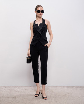 Twinset Black pants with stripes 261AP2275
