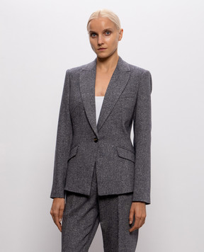 Etro Gray jacket with wool and silk WRCA008199TUBS2