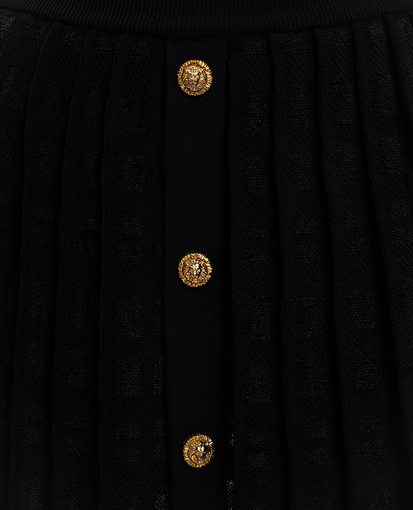 

Black pleated skirt Balmain