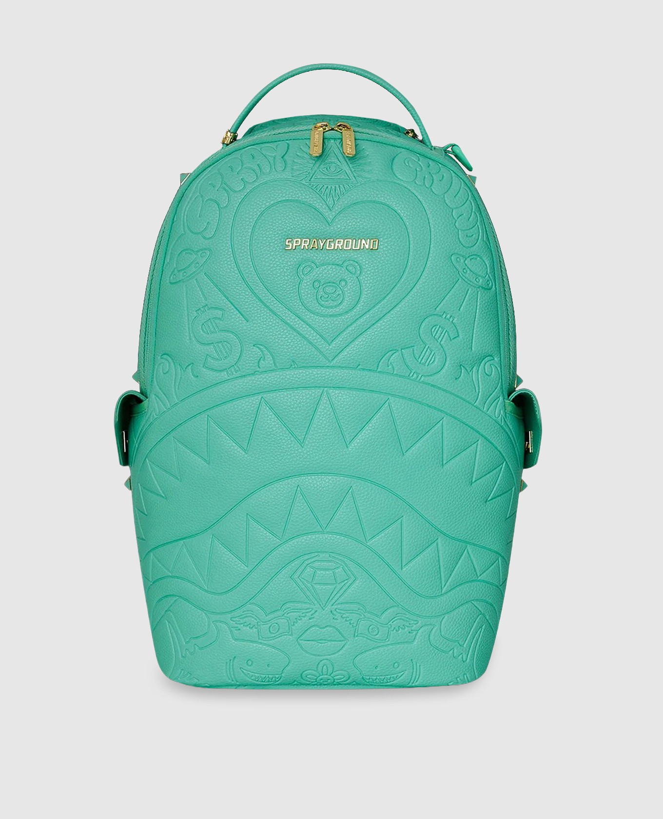 Children's green backpack BABY BEAR BADDIE Sprayground