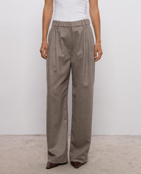 Brunello Cucinelli Beige wool pants MP550P9253