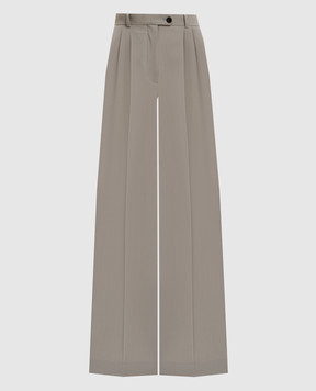 The Row Grey wool pants Virgil 10539W2812