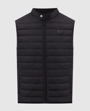 Trussardi Black quilted vest F006M000037NMO802N10